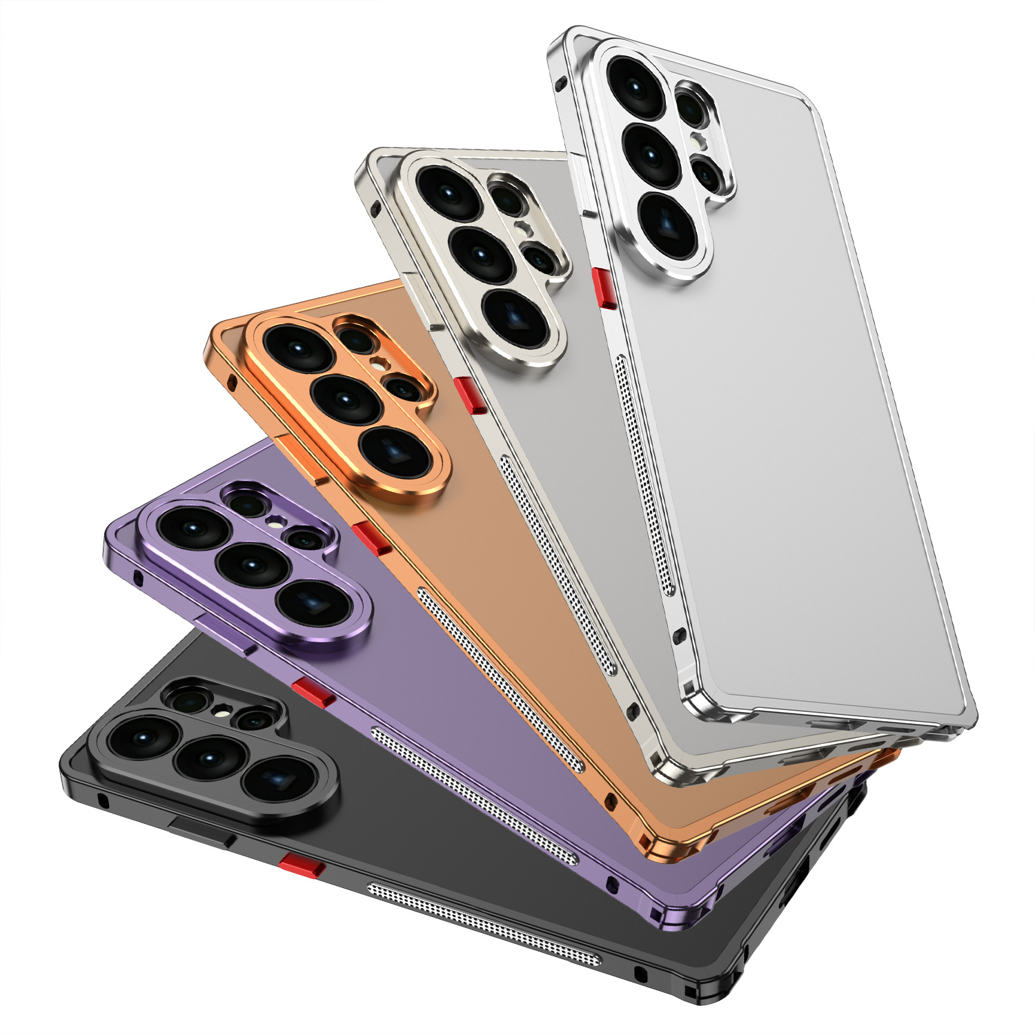 Metal Bumper Aluminum Frame Case - For Samsung galaxy s26 ultra Aviation