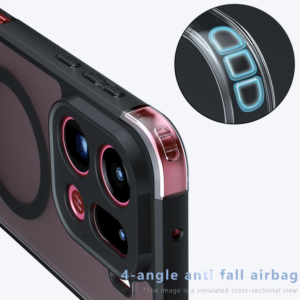 Case For OPPO Find X9 Pro Shoc - Matte Hard Pc Back Case ulasan dan harga