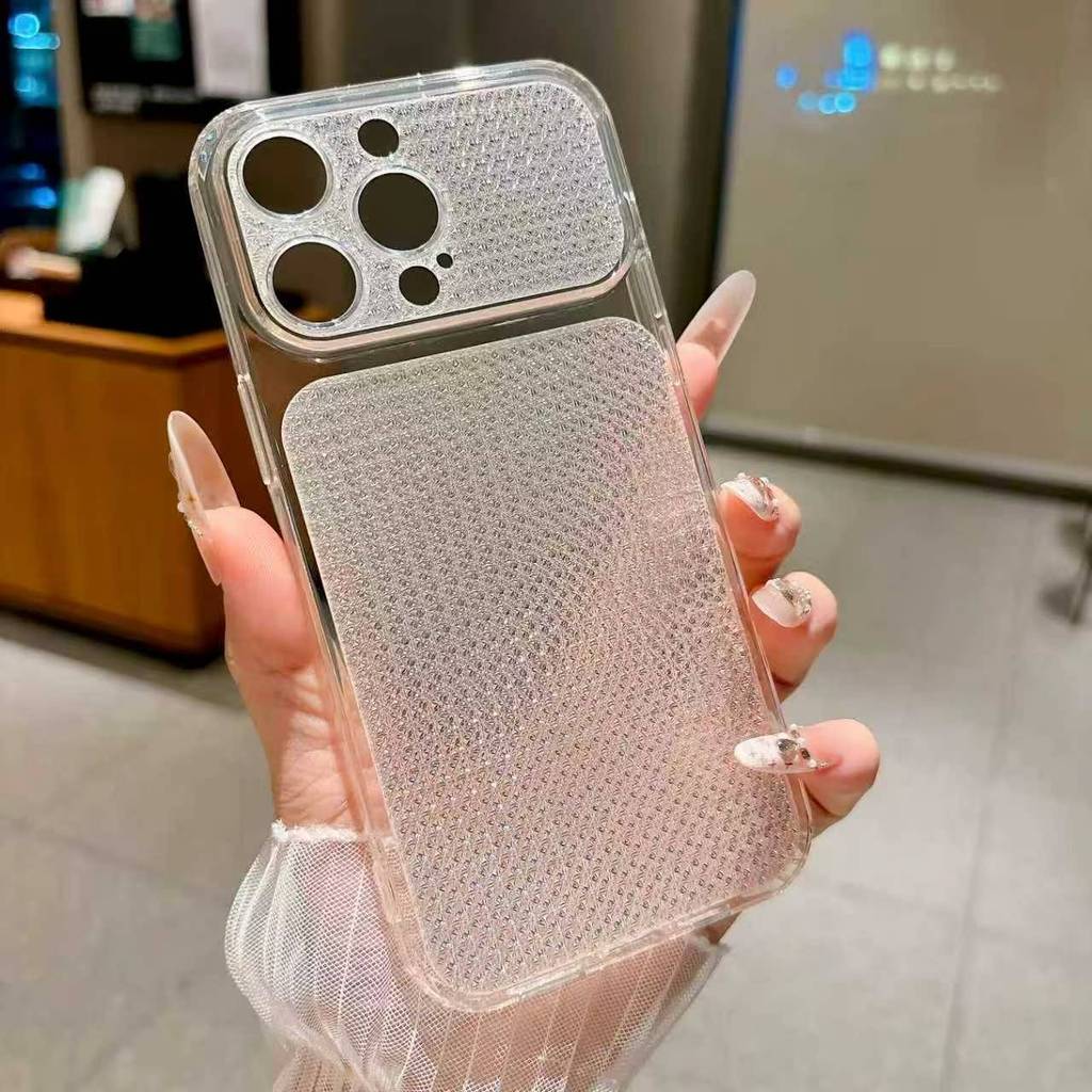 Transparent mesh heat dissipat - Heat Dissipation Mesh Breathable Case ulasan dan harga