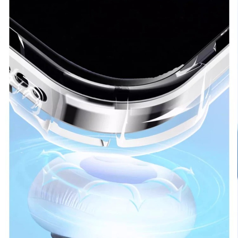 Magnetic Holder Case For Huawe - Clear Shockproof Bumper Case ulasan dan harga