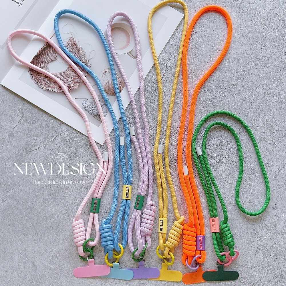 Fashion Simple INS Adjustable  - Crossbody Lanyard Neck Strap Case ulasan dan harga