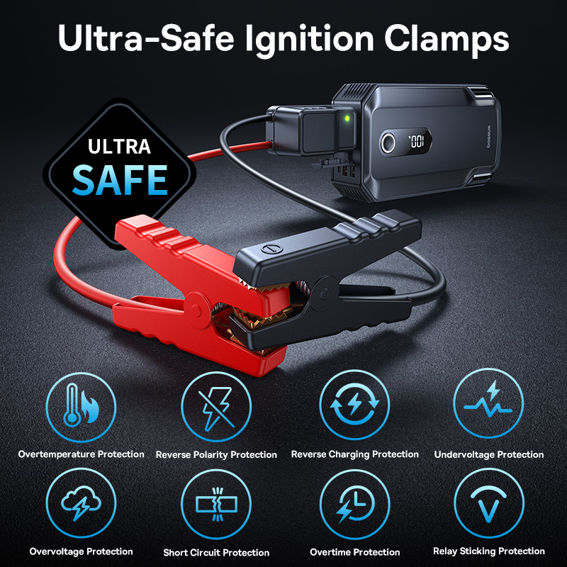 Baseus 2000A Jump Starter Emer - Power Banks ulasan dan harga