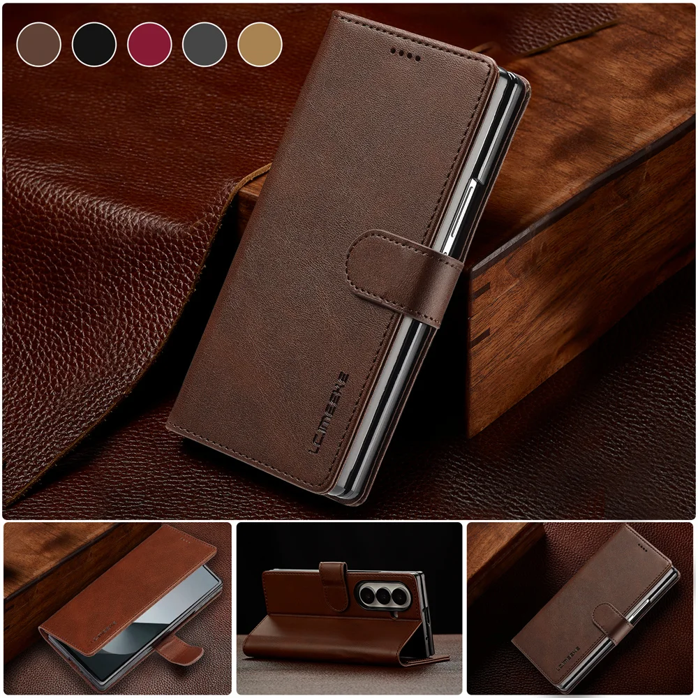 Phone Case For Samsung Galaxy  - Leather Wallet Card Holder Phone Cover ulasan dan harga
