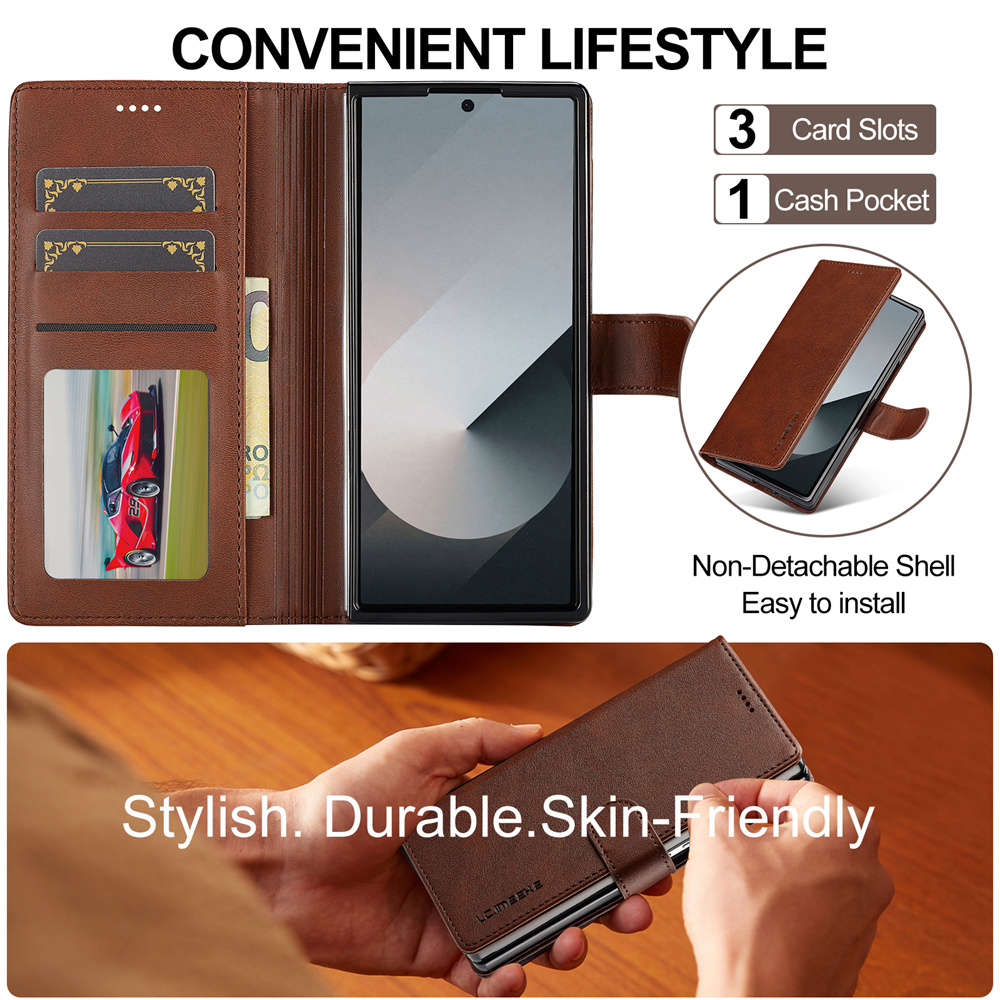 Phone Case For Samsung Galaxy  - Leather Wallet Card Holder Phone Cover ulasan dan harga