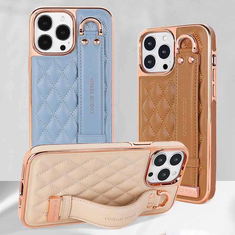 Fashionable Luxury Ring Wrist  - Leather Wallet Card Holder Phone Cover ulasan dan harga