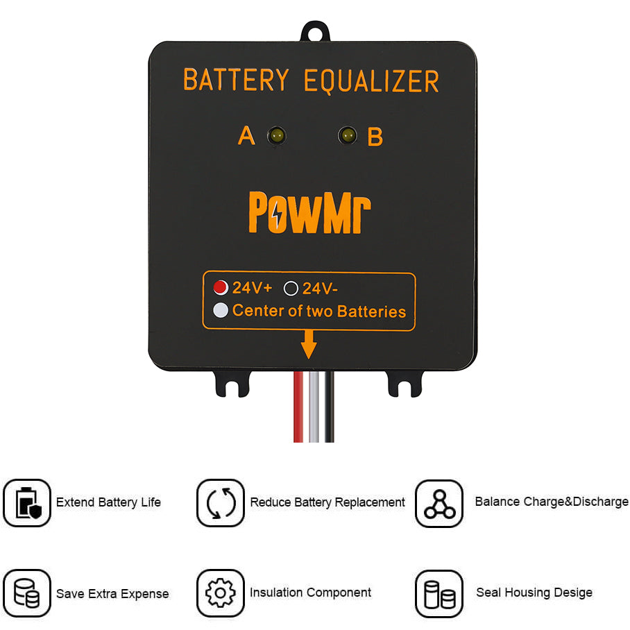 PowMr BE24 Battery Equalizer 2 - Power Banks ulasan dan harga