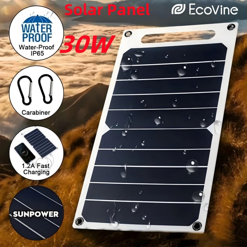 5V Solar Panel  USB Type-C Cha - Power Banks ulasan dan harga