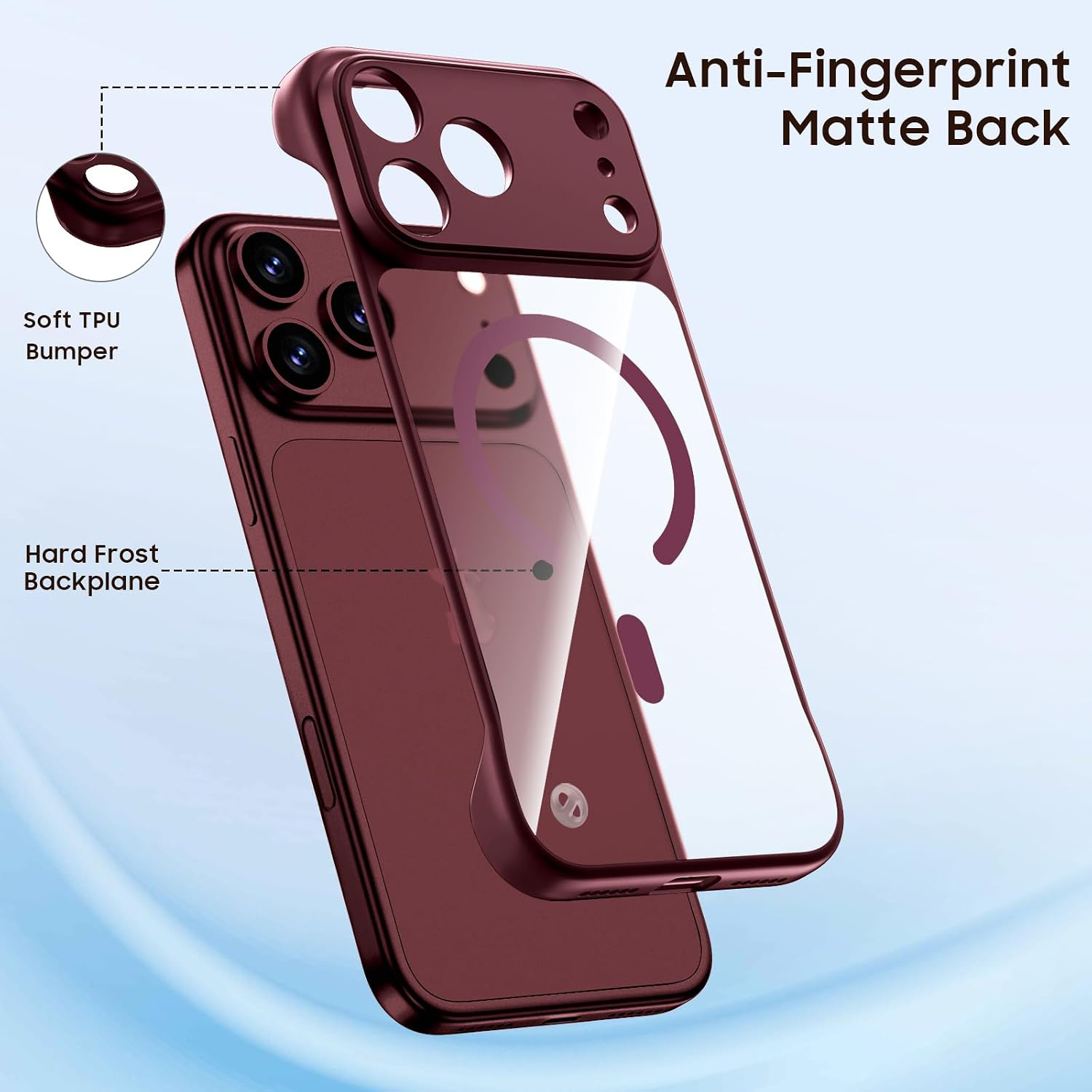 Magnetic Ultra-Thin Phone Case - Ultra Thin Frameless Phone Cover ulasan dan harga