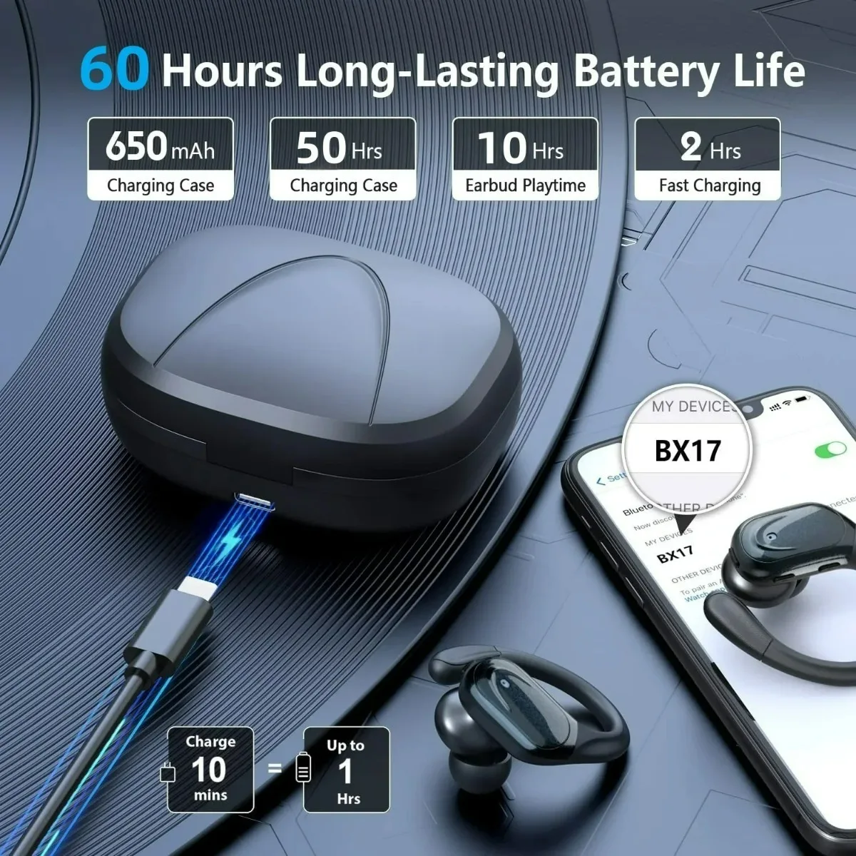2027 New QCY Wireless Earbuds  - Phone Cases ulasan dan harga