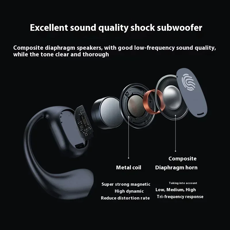 2028 QCY Bone Conduction Earph - Phone Cases ulasan dan harga